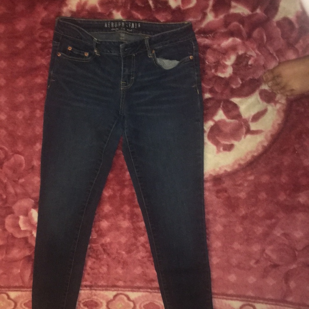 Aeropostale blue  denim jeans size 8 Reg/Normal
